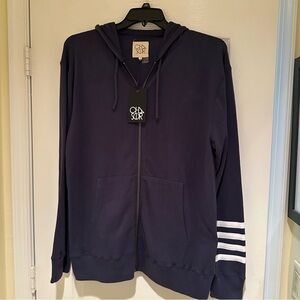 Chaser Navy Zip-Up Hoodie